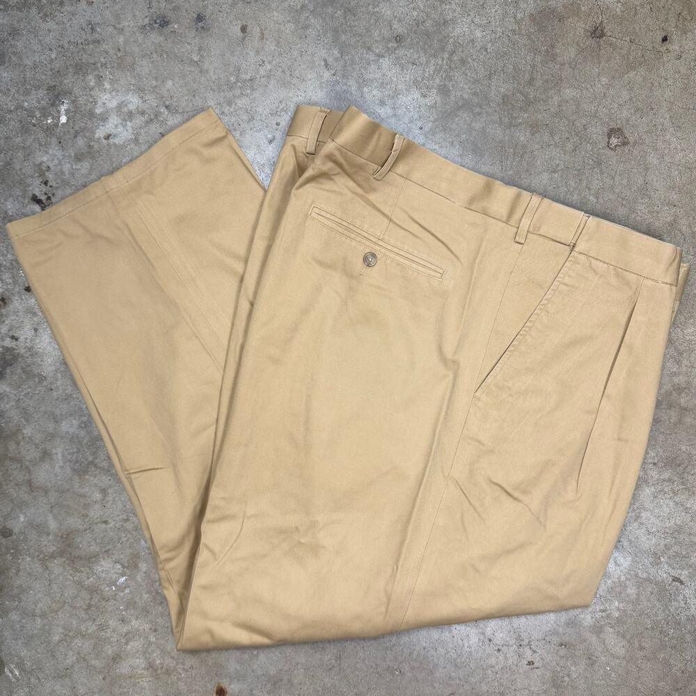 Kingsize Dress Pant men’s 54x28 Pleated, tan. Great condition!